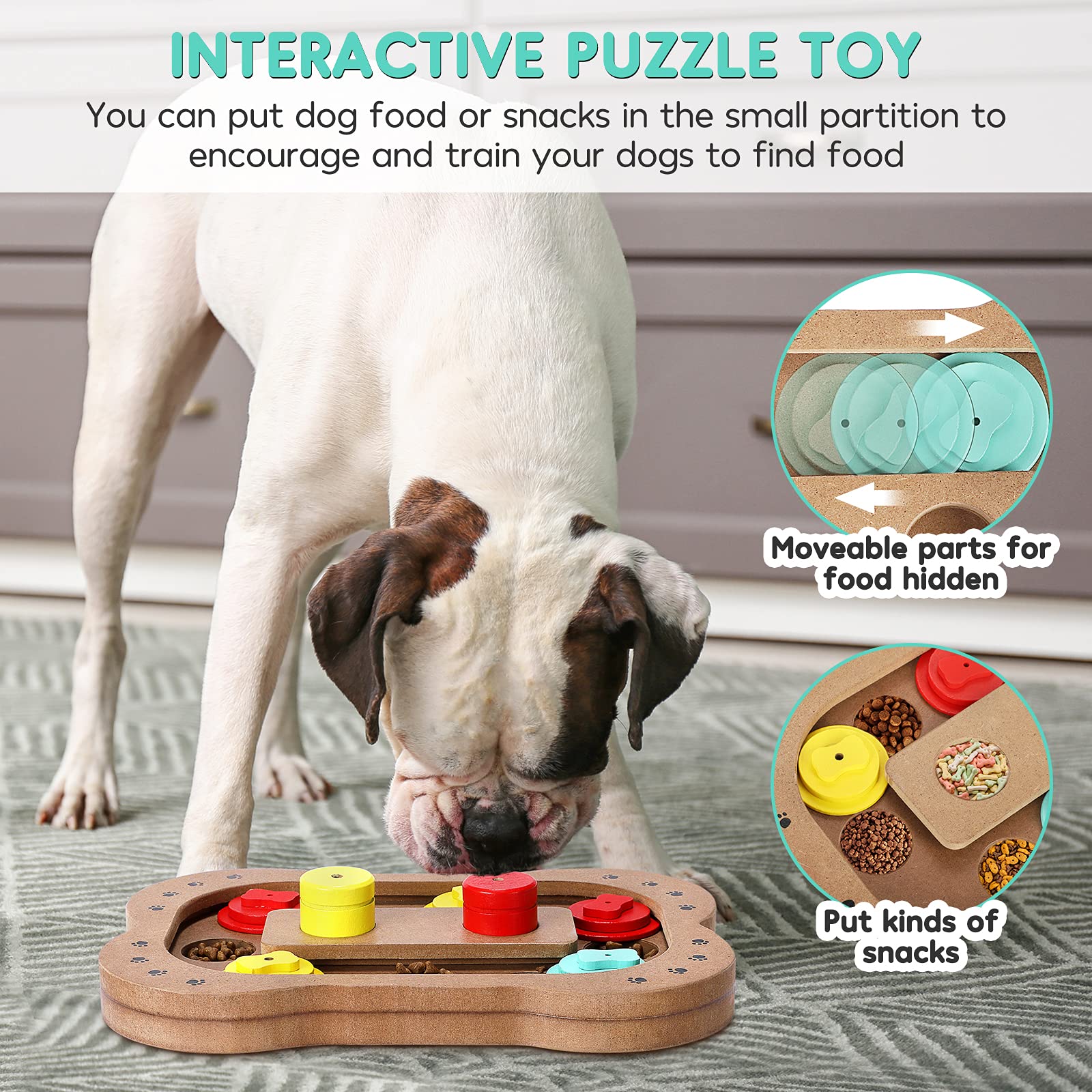JUGUETE MASCOTA 101DB ROMPECABEZAS INTERACTIVO DIVERSION RONDON NUEVO - 4