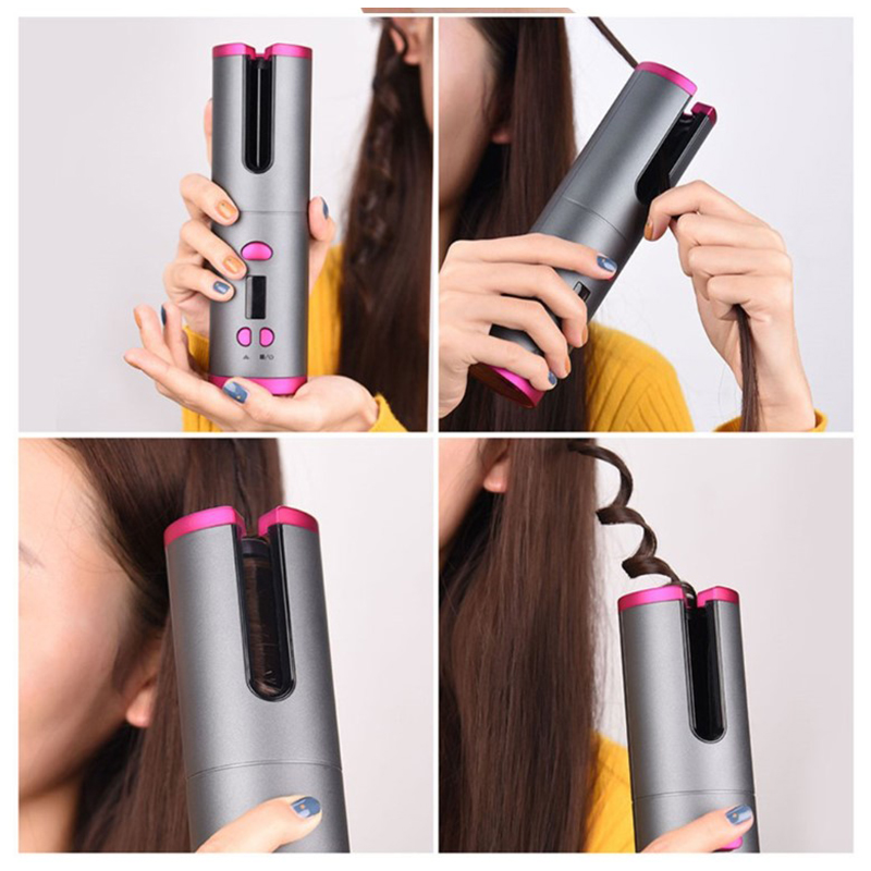 RIZADORA CABELLO AUTOMÁTICA SIN CABLE CERÁMICA RONDON - 2