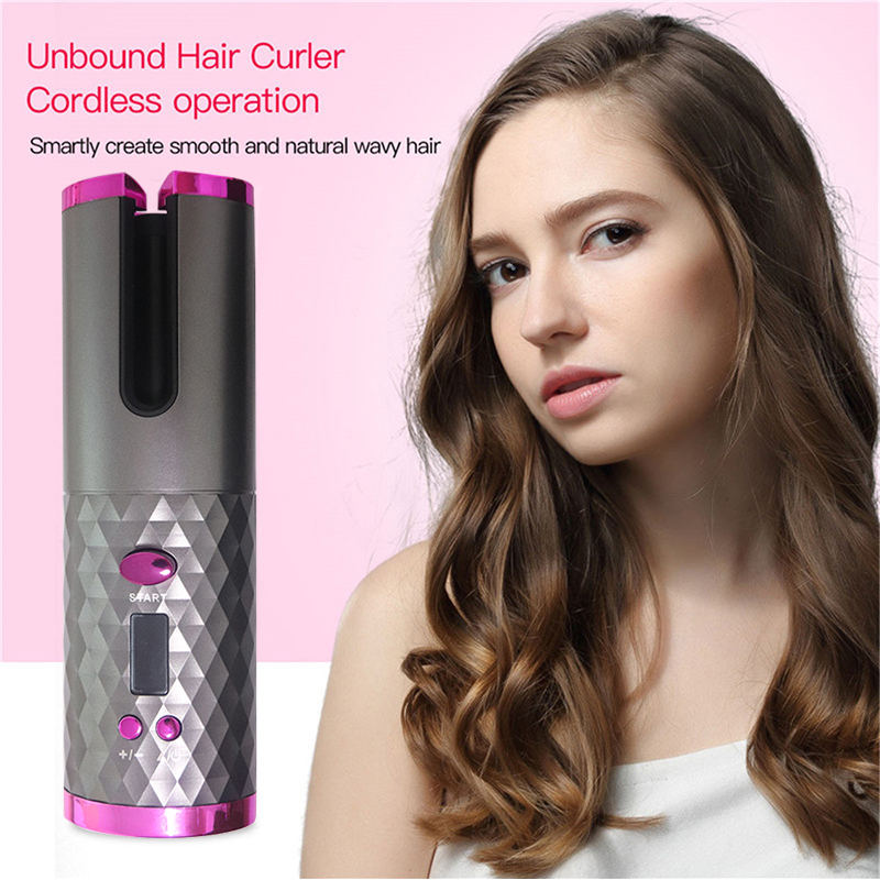 RIZADORA CABELLO AUTOMÁTICA SIN CABLE CERÁMICA RONDON - 3