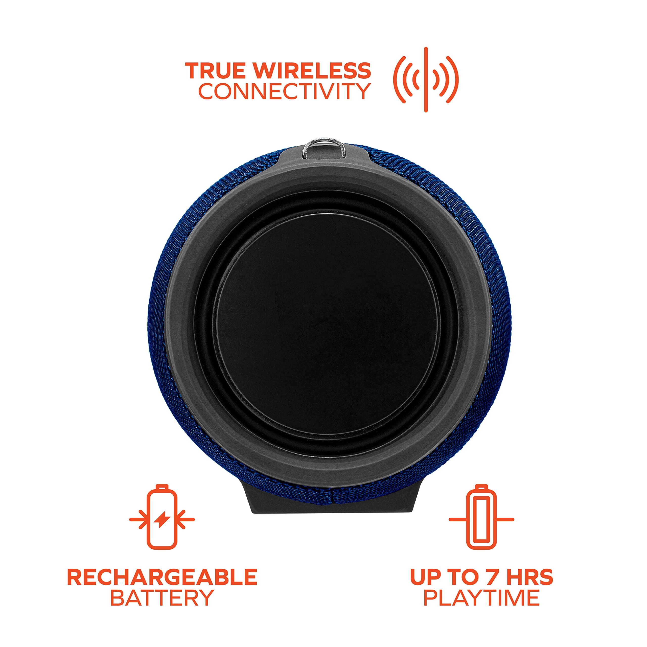 ALTAVOZ AUDIO STÉREO PARLANTE BLUETOOTH PORTÁTIL RONDON - 5