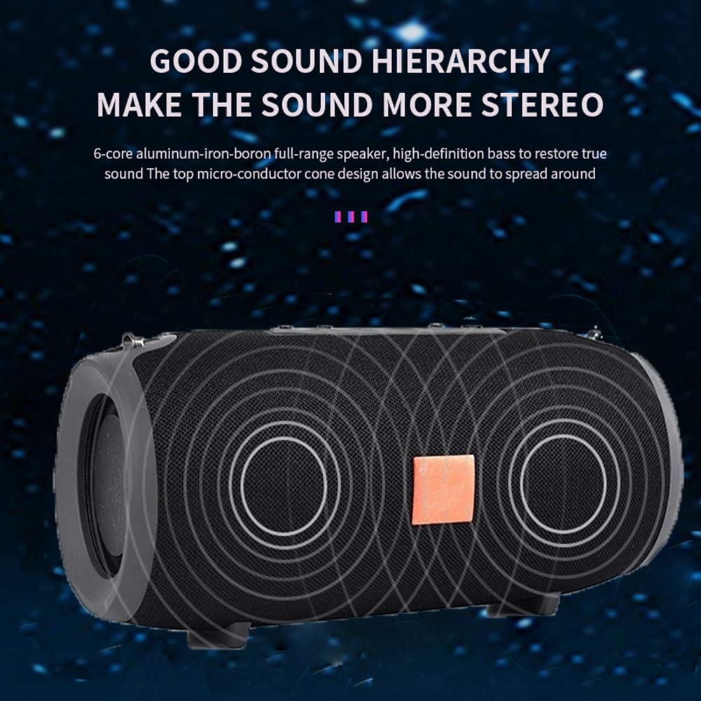ALTAVOZ AUDIO STÉREO PARLANTE BLUETOOTH PORTÁTIL RONDON - 7