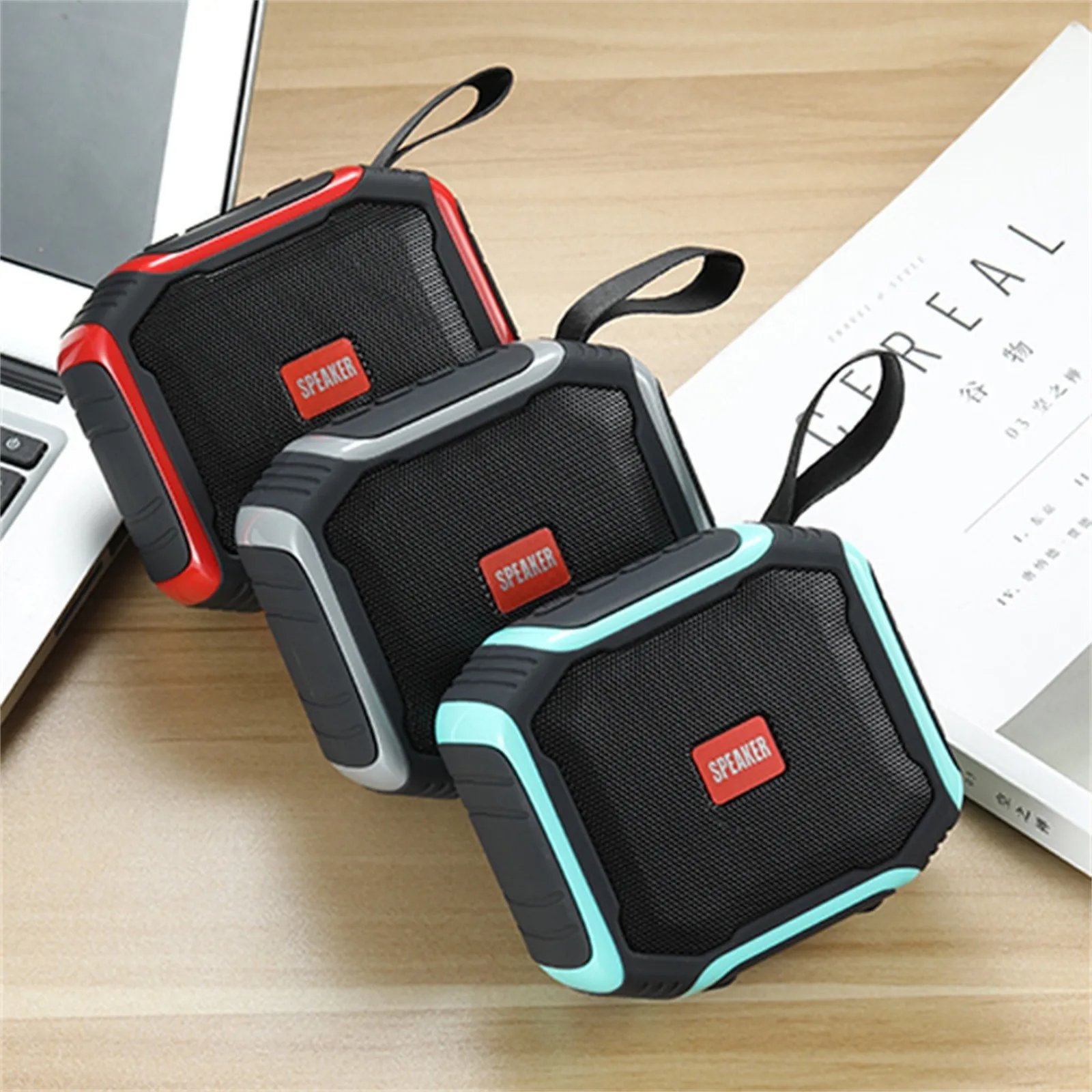 ALTAVOZ AUDIO USB MULTIPLES MODOS MP3 TECLA PORTATIL RONDON - 4