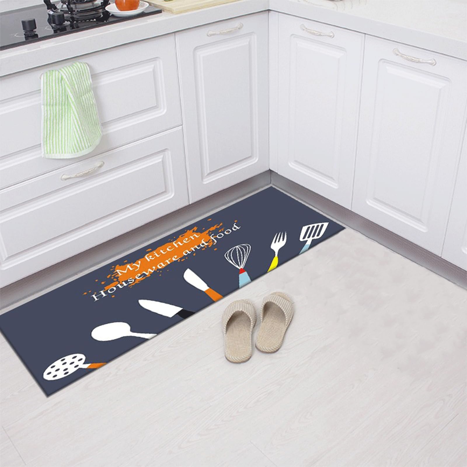 ALFOMBRAS 115PLUS NATURAL COCINA ANTIDESLIZANTE HOGAR RONDON - 1
