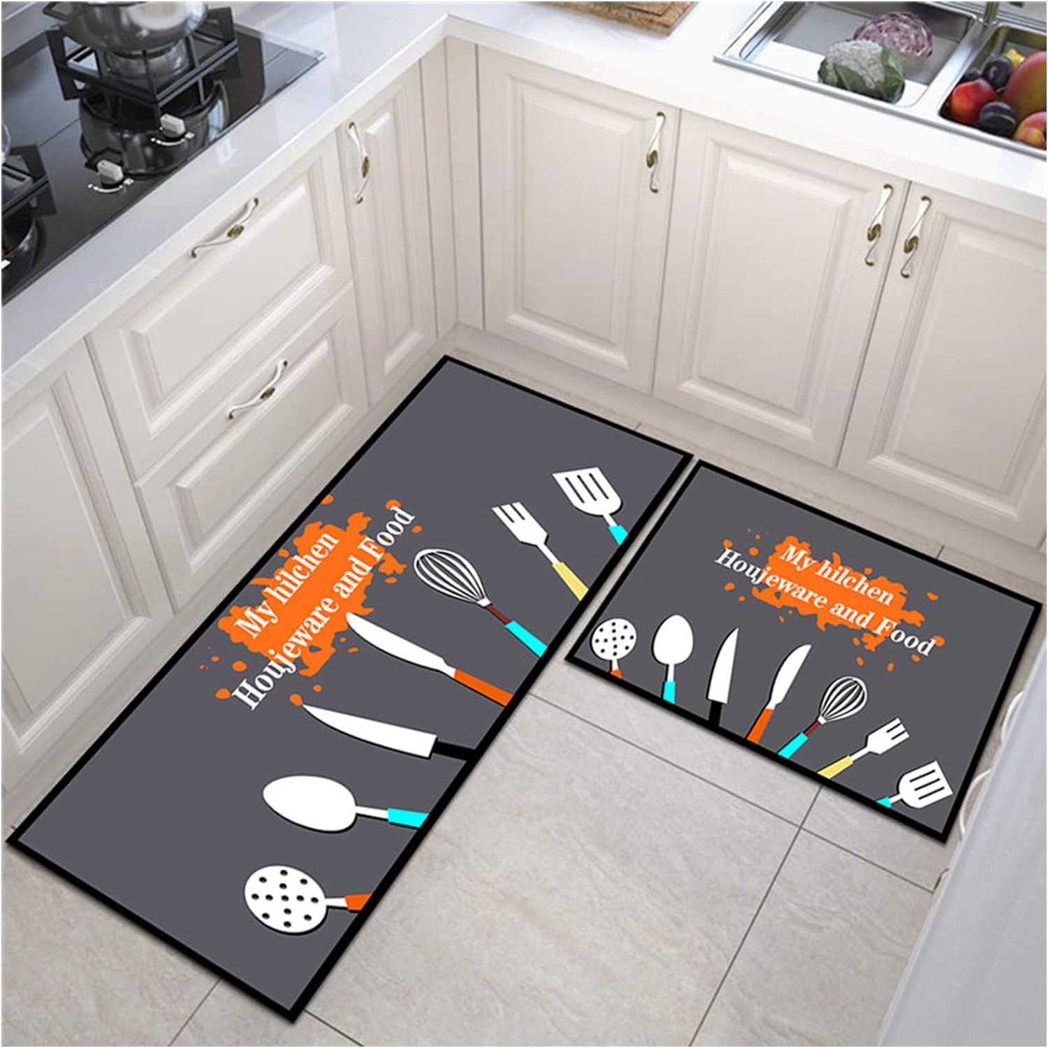 ALFOMBRAS 115PLUS NATURAL COCINA ANTIDESLIZANTE HOGAR RONDON - 5