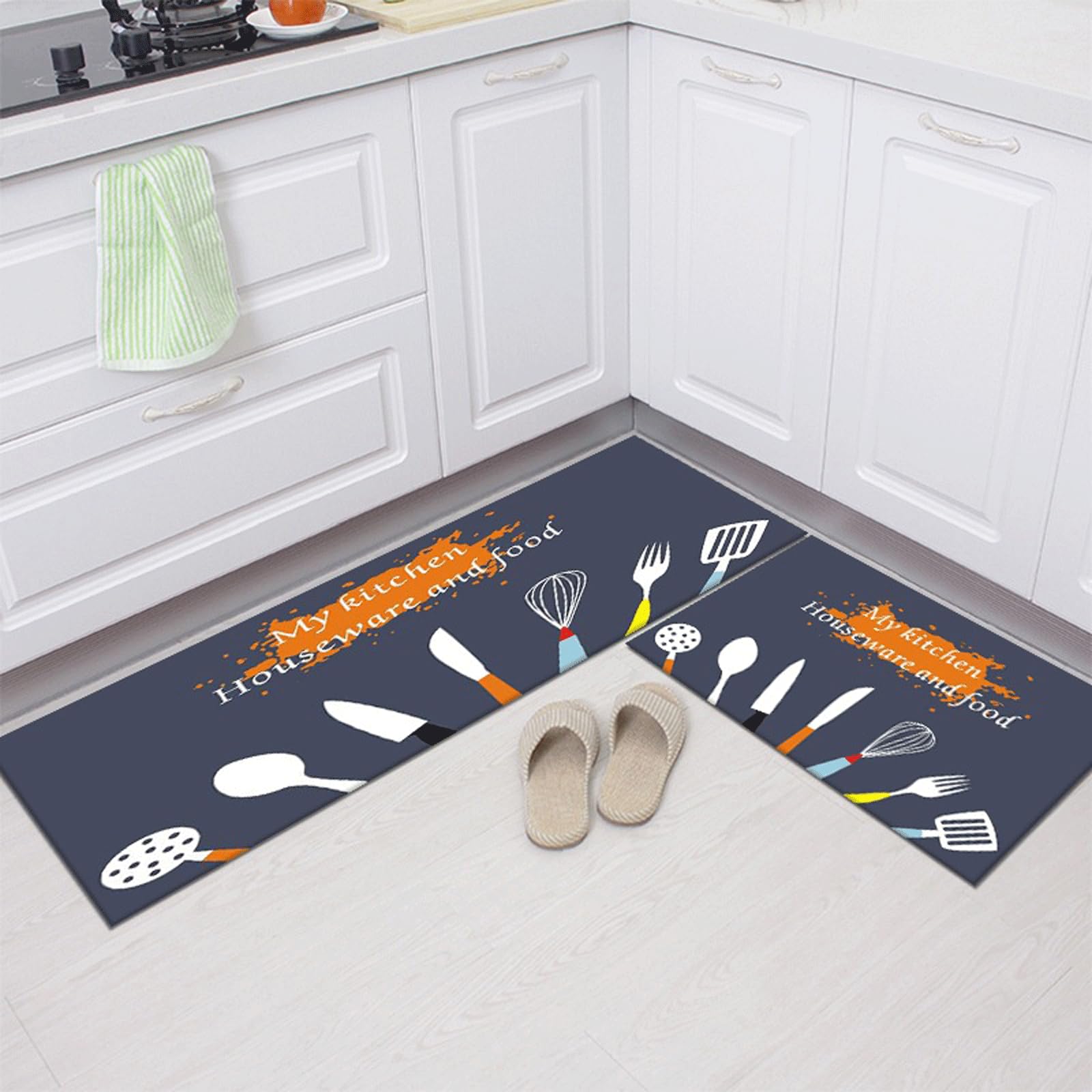 ALFOMBRAS 115PLUS NATURAL COCINA ANTIDESLIZANTE HOGAR RONDON - 7