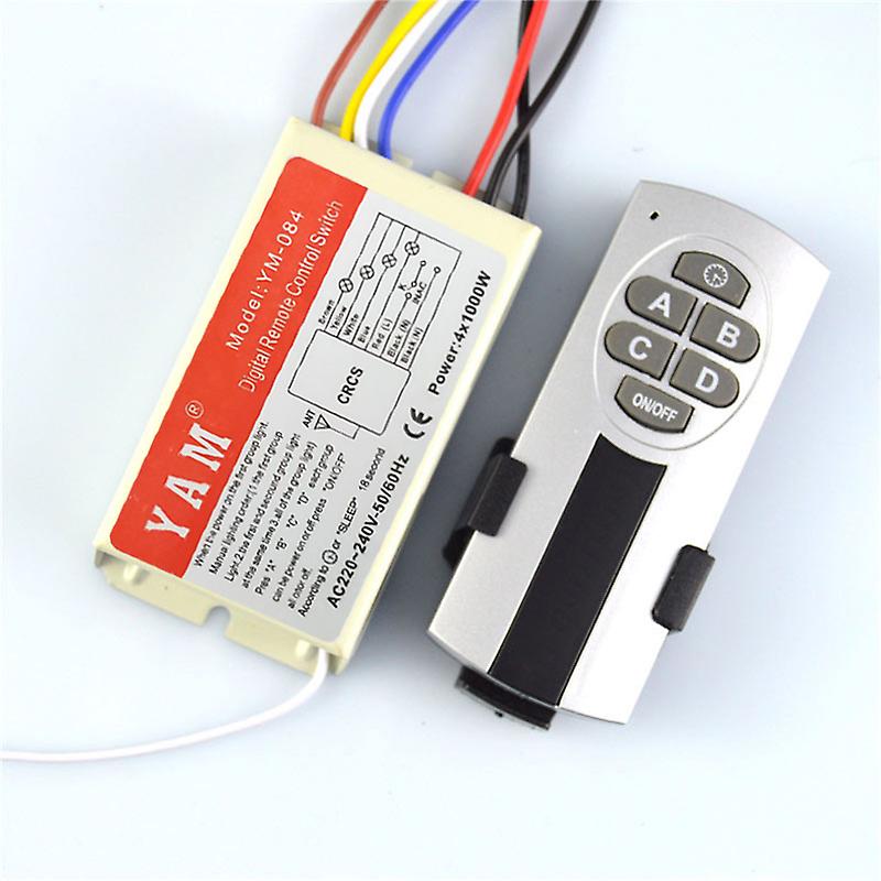 INTERRUPTOR INALÁMBRICO PARED 115PLUS NUEVO SWITCH CUATRO VÍAS RONDON - 7