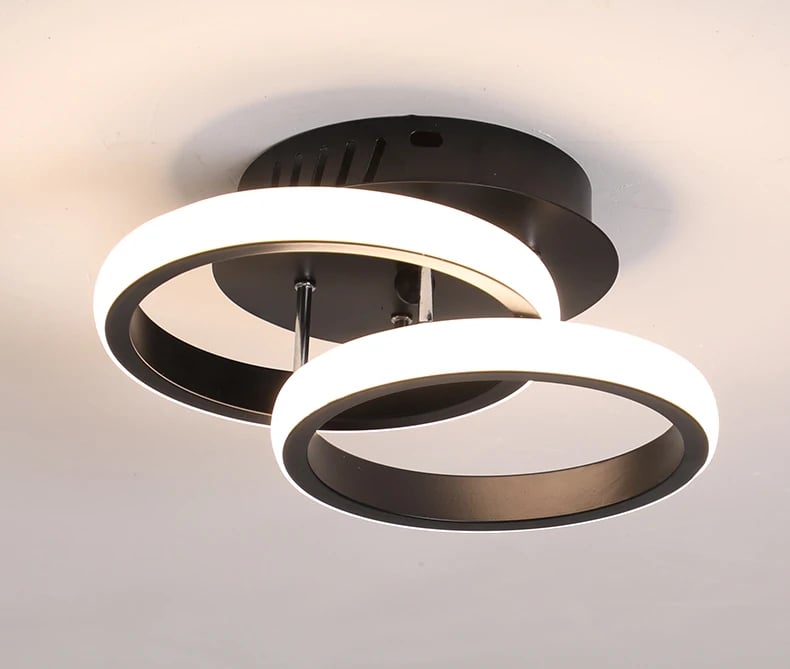LÁMPARA TECHO LED MODERNA MONTAJE EMPOTRADO LOFT RONDON - 8