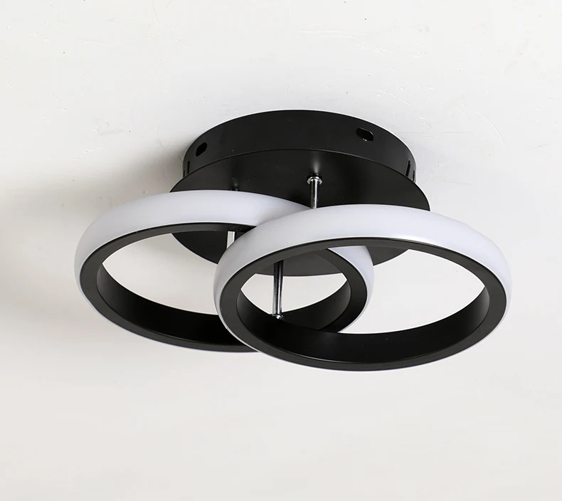 LÁMPARA TECHO LED MODERNA MONTAJE EMPOTRADO LOFT RONDON - 9