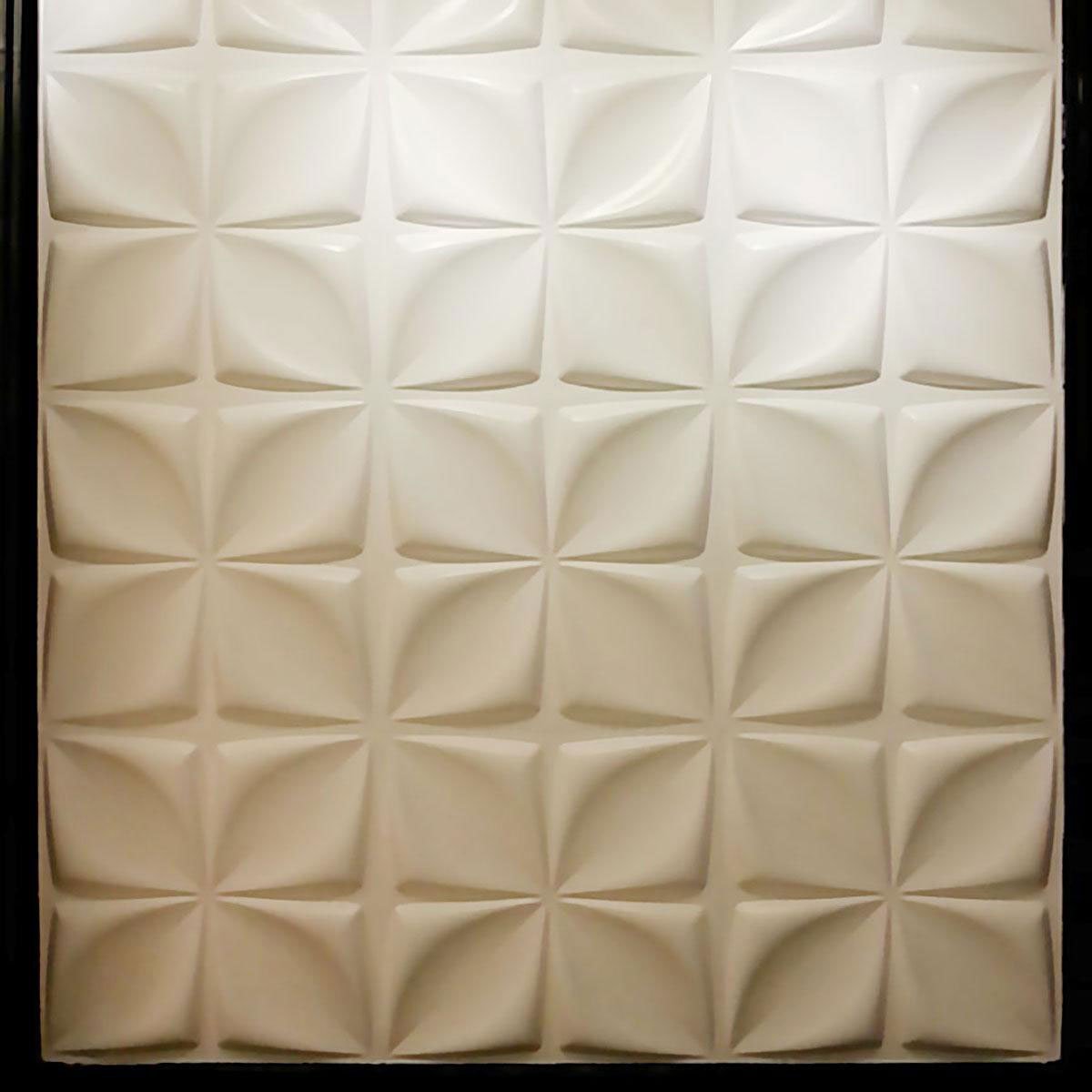 PANEL DE PARED 13PM NUEVO PLACAS DIAMANTE EUROPEO 3D PAPEL IMPERMEABLE RONDON - 3