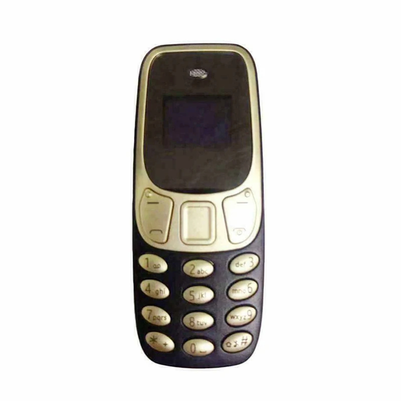 MINI TELÉFONO 1/4 DE LUZ & DISEÑO DOBLE SIM MARCACIÓN BLUETOOTH VOZ RONDON - 6