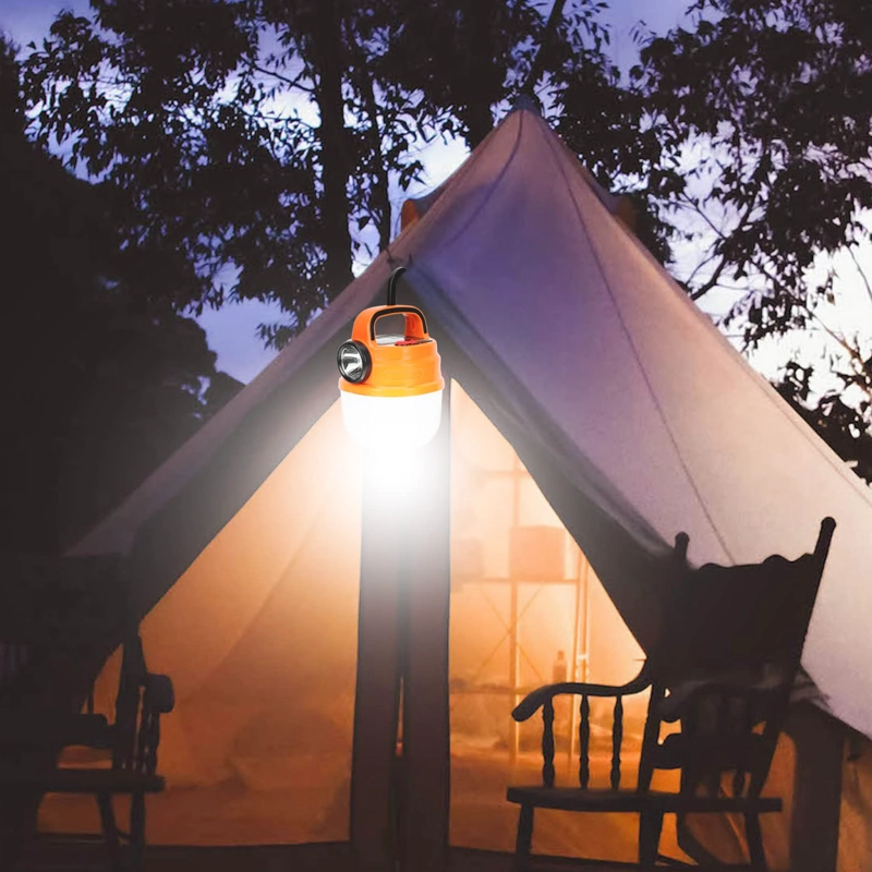 LÁMPARA LED 1/4 DE LUZ & DISEÑO NUEVO SOLAR ACAMPAR BOMBILLA NOCTURNA PORTATIL RONDON - 7