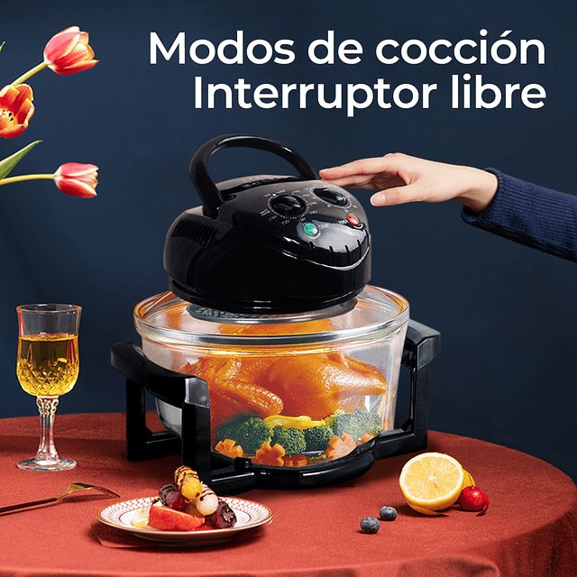 FREIDORA AIRE MULTIFUNCIÓN SALIDA CALIENTE COCINA RONDON - 5