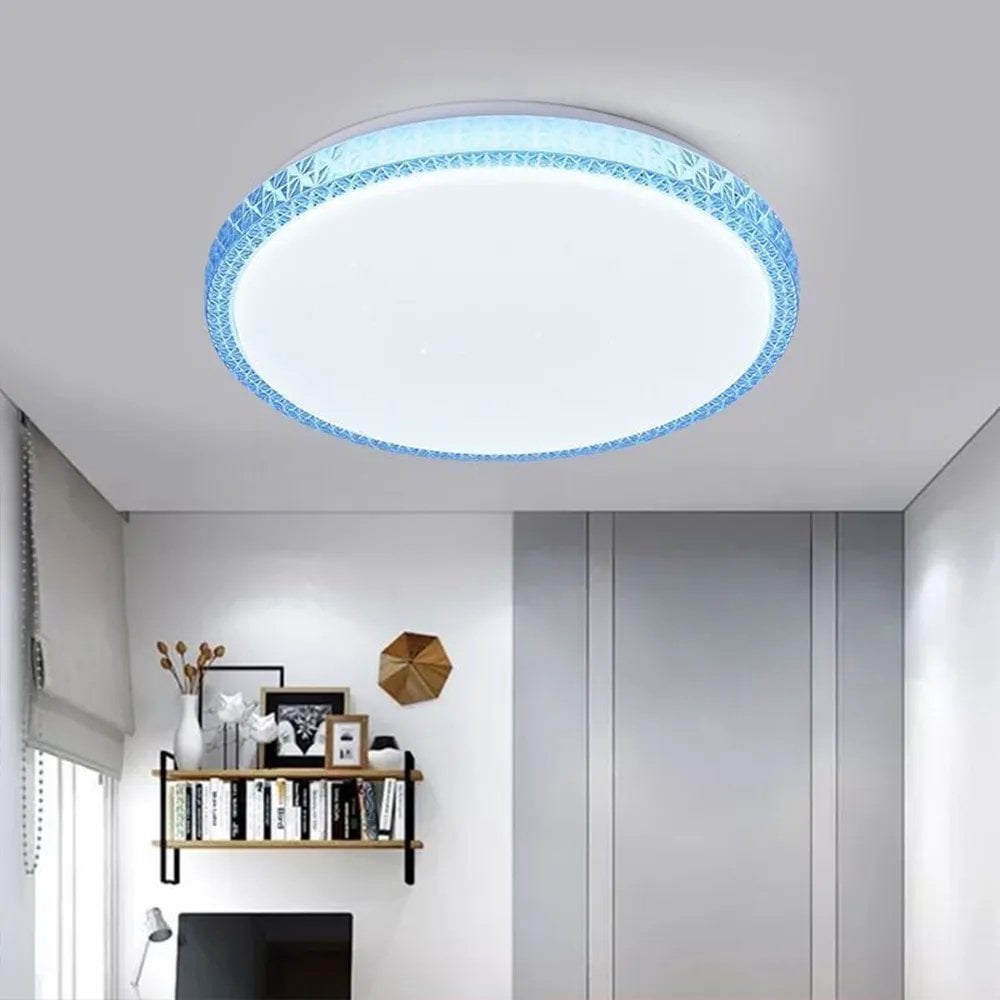 LÁMPARA TECHO LED MONTAJE EMPOTRADO DISTANCIA MANDO RONDON - 4