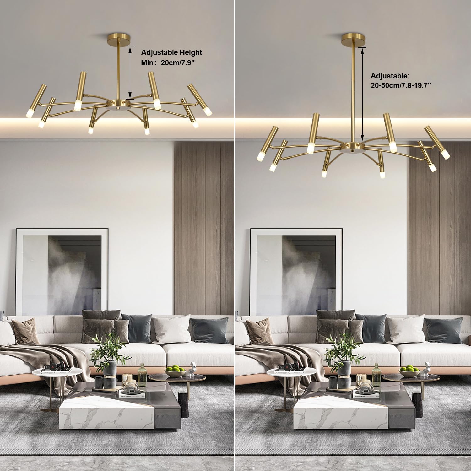 LÁMPARA LED SIGLO LED EMPOTRADO COLGANTE RONDON - 6