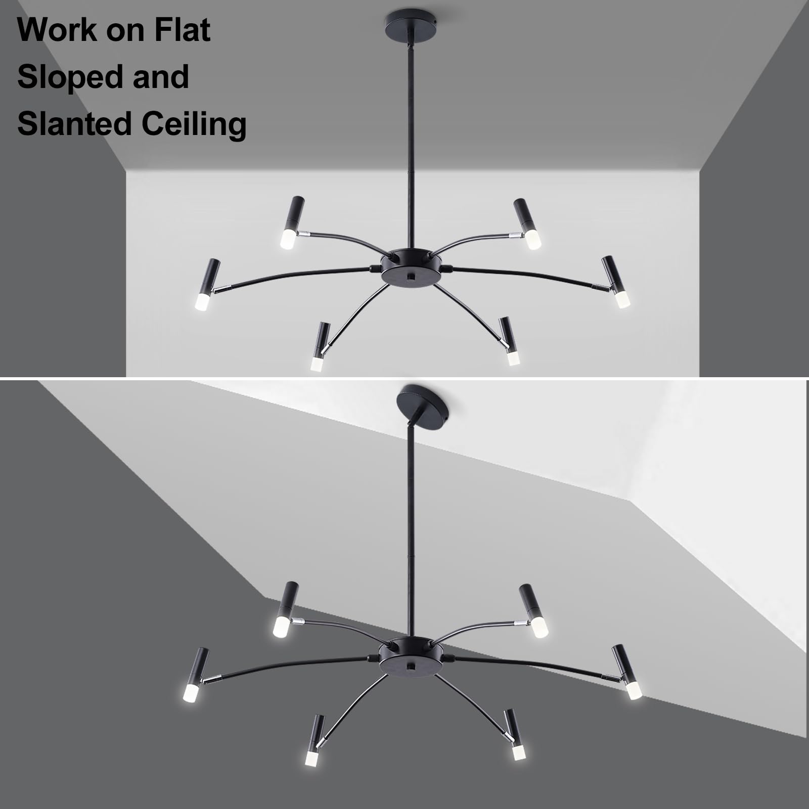 LÁMPARA LED COMEDOR MODERNA COLGAR TECHO SALA RONDON - 7