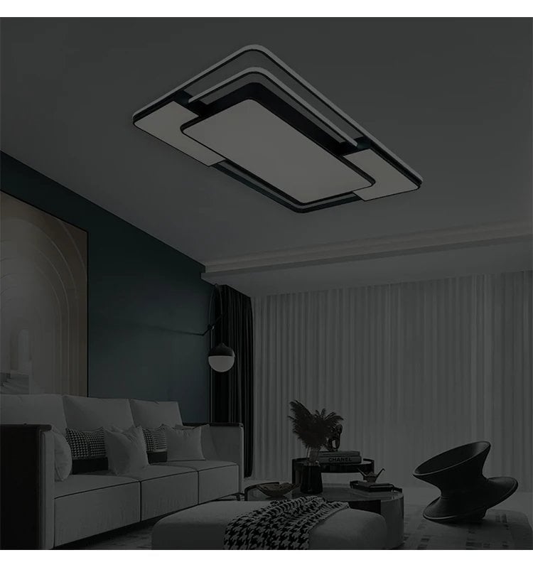 LÁMPARA TECHO INTELIGENTE HOGAR DISEÑO MODERNO RONDON - 2