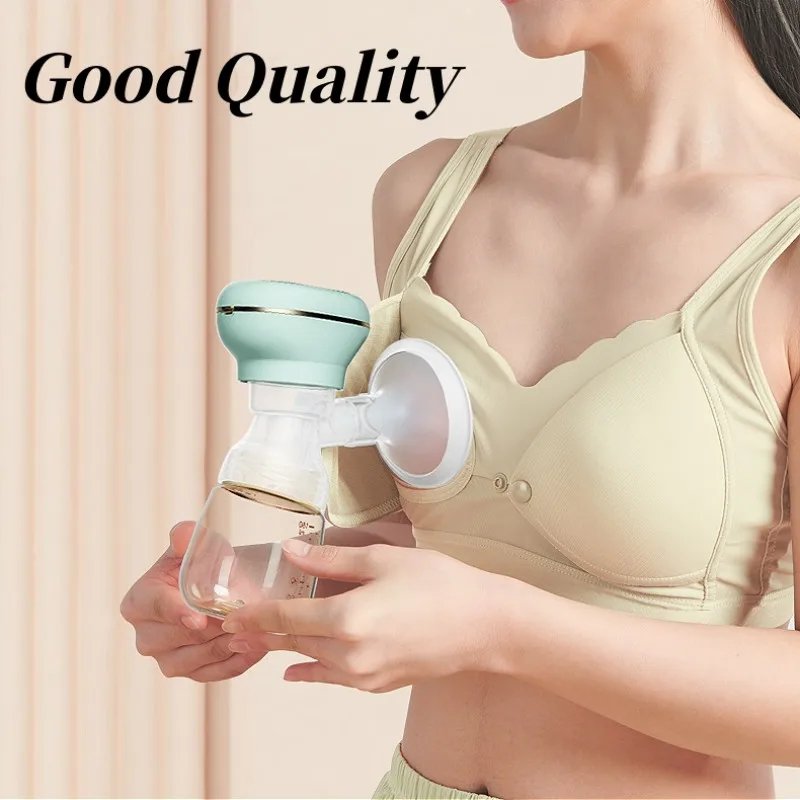 EXTRACTOR LECHE MODERN BABY MULTICOLOR MANUAL SILICONA PORTÁTIL MANOS LIBRES RONDON - 6