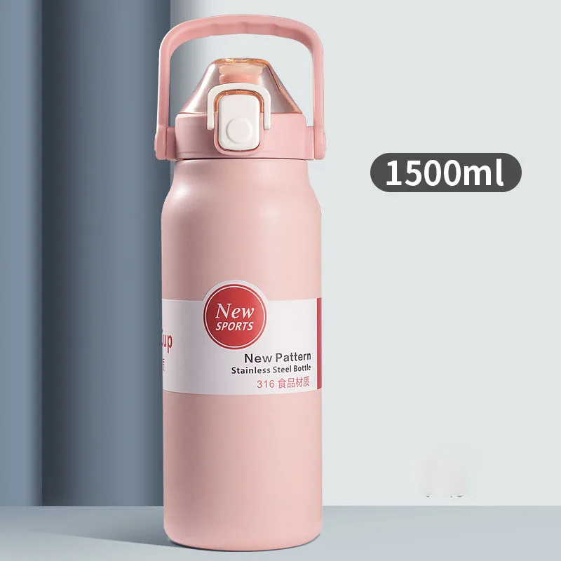 BOTELLA AGUA BEBE NIÑO DEPORTE ADECUADA PORTATIL RONDON - 9