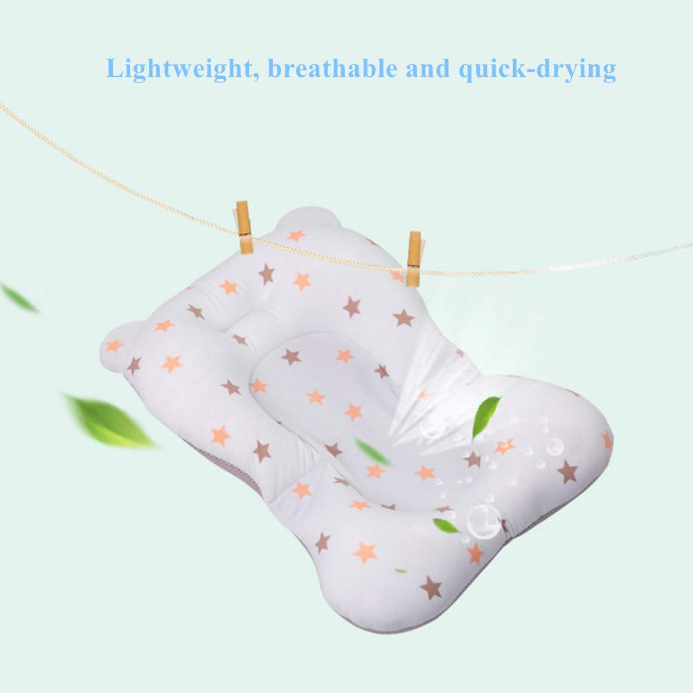 ALMOHADILLA MODERN BABY BAÑERA BEBÉ INFANTIL CÓMODO FLOTANTE RONDON ALGODÓN MULTICOLOR - 9