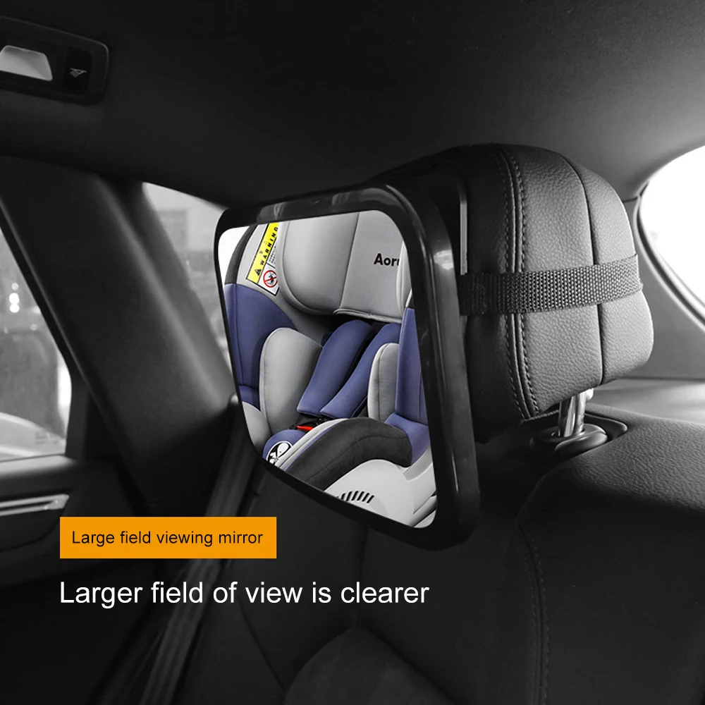 ESPEJO RETROVISOR BEBÉ COCHE ROTACIÓN 360 AJUSTABLE RONDON - 3