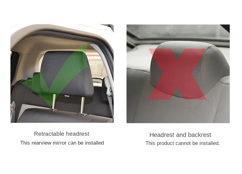 ESPEJO RETROVISOR BEBÉ COCHE ROTACIÓN 360 AJUSTABLE RONDON - 5