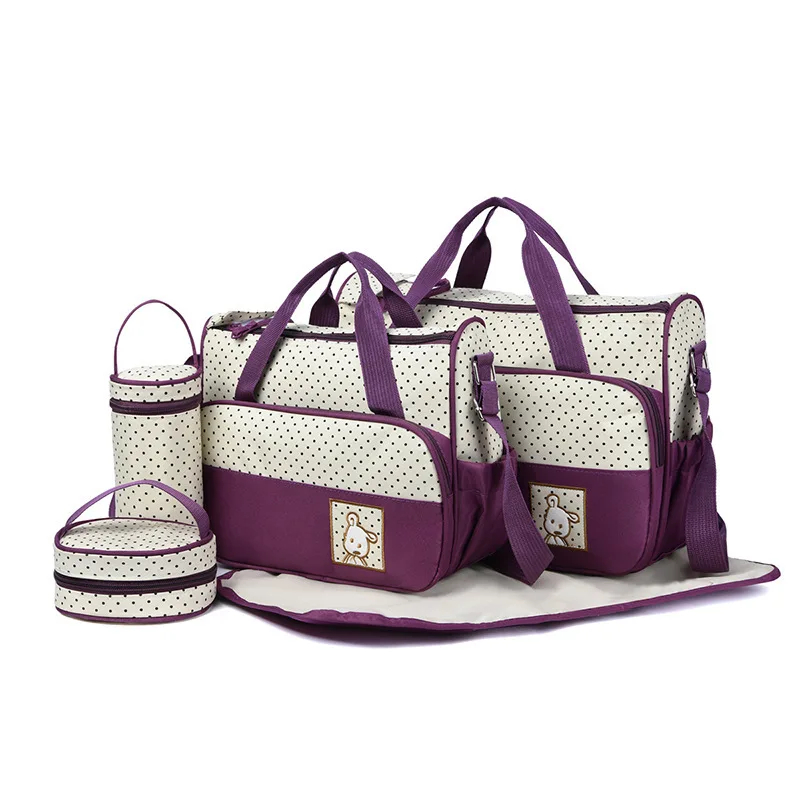 PAÑALERA BOLSO MATERNO PRÁCTICO MODA BEBE PORTÁTIL RONDON - 2