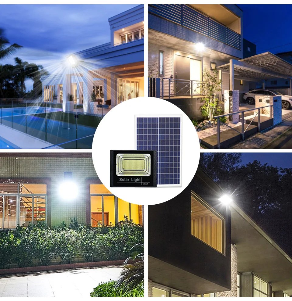 REFLECTOR LUZ INUNDACIÓN SOLAR LED IMPERMEABLE RONDON - 7