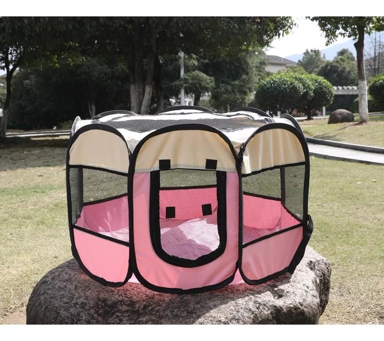 CASA PERROS RECINTO PLEGABLE CACHORROS EXTRAIBLE RONDON HCC - 9