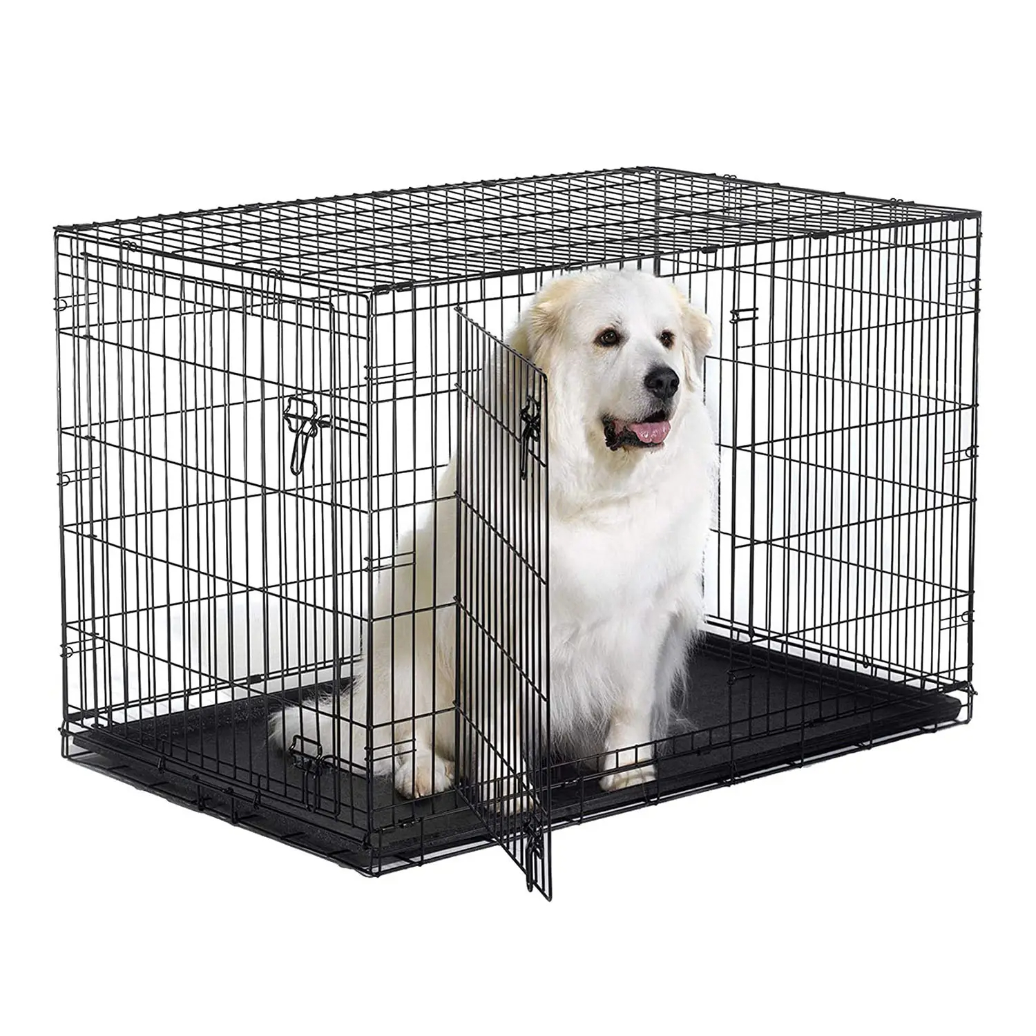 JAULA TRANSPORTADORA PERROS PLEGABLE COMPAÑIA PORTATIL RONDON HCC - 2