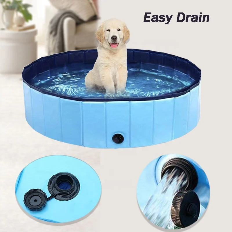 JUGUETE PERROS PISCINA PLEGABLE EXTERIOR DIVERSION RONDON HCC - 4