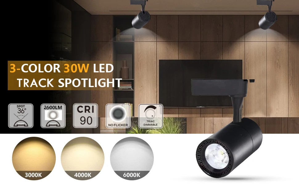 LAMPARA TECHO LED PISTA POLARIZADA ANTIDESLUMBRANTE RONDON - 9