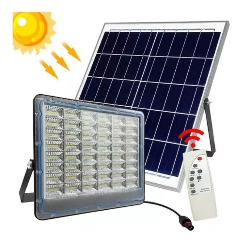 REFLECTOR SOLAR LED ULTRA BRILLANTE LUZ BLANCA CALLE RONDON - 2