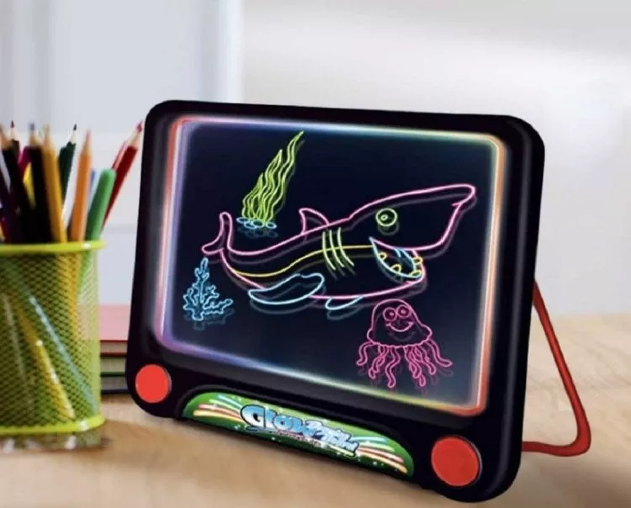 PIZARRA PALMERS 3D LUMINOSA LED DIBUJO NIÑOS NEON DIVERSION RONDON - 7