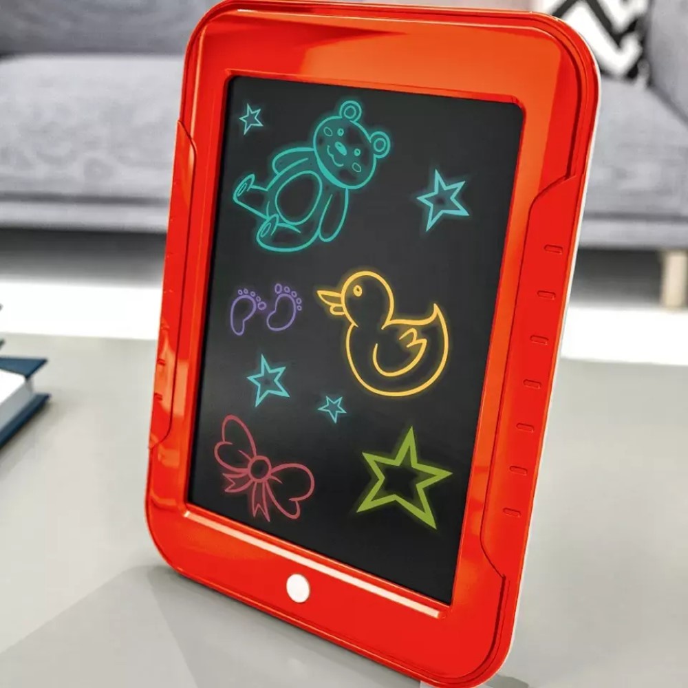 PIZARRA PALMERS MAGICA DIBUJO NEON MAGIC PAD NIÑO DIVERSION RONDON - 4