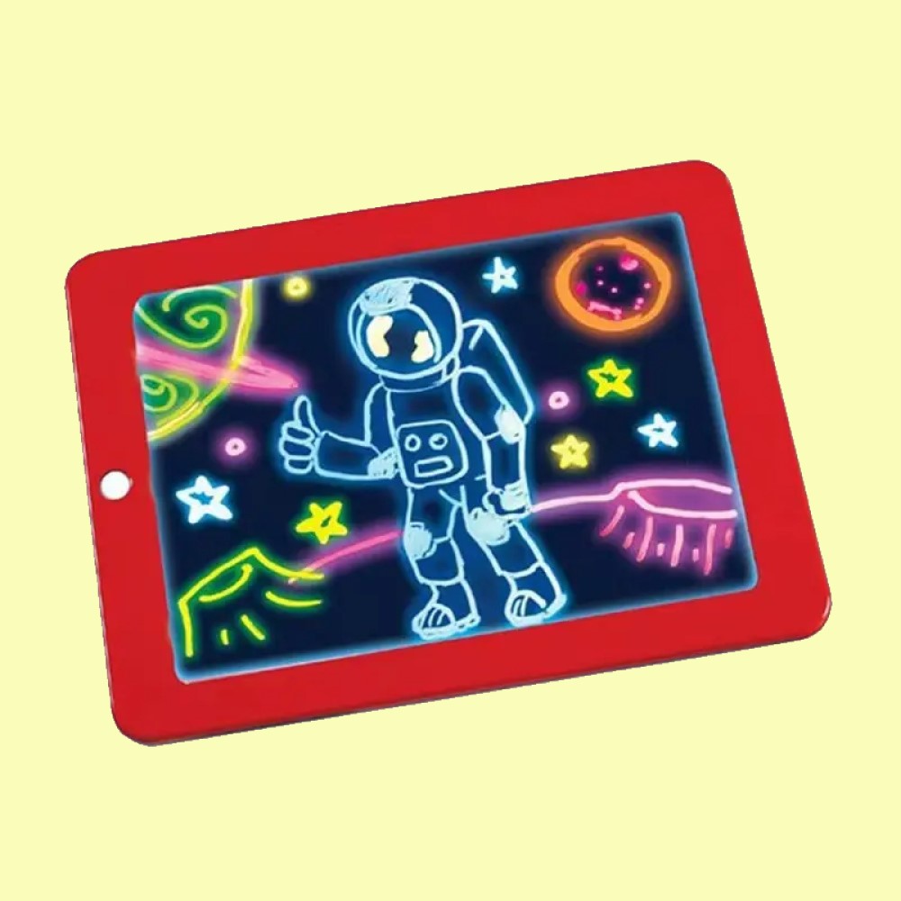 PIZARRA PALMERS MAGICA DIBUJO NEON MAGIC PAD NIÑO DIVERSION RONDON - 6
