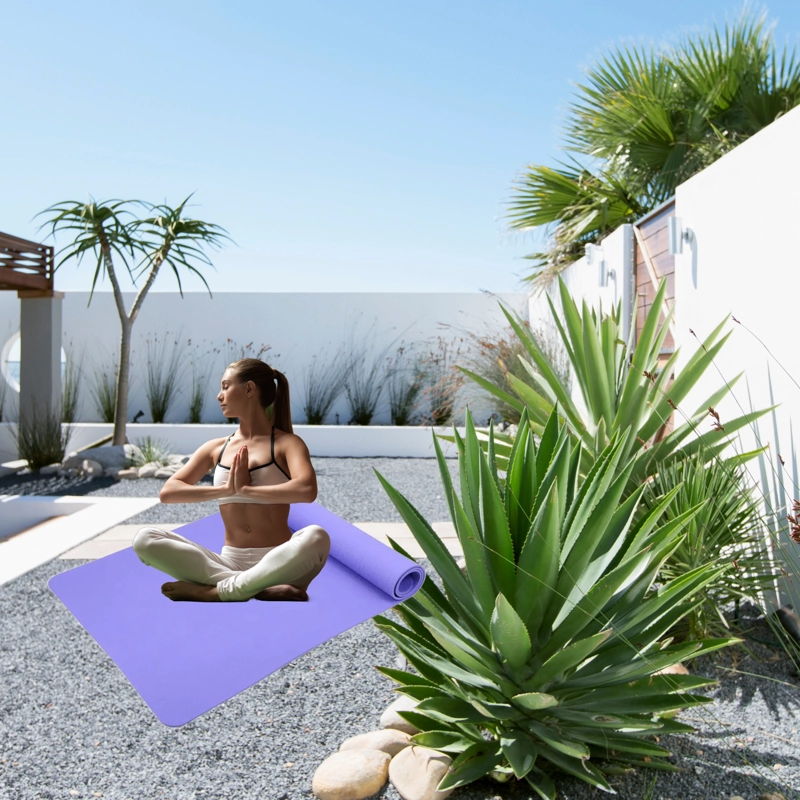 TAPETE PALMERS CONTEMPORÁNEA MODERNA YOGA COLCHONETA MASAJE PERSONALIZADO HOGAR RONDON - 1
