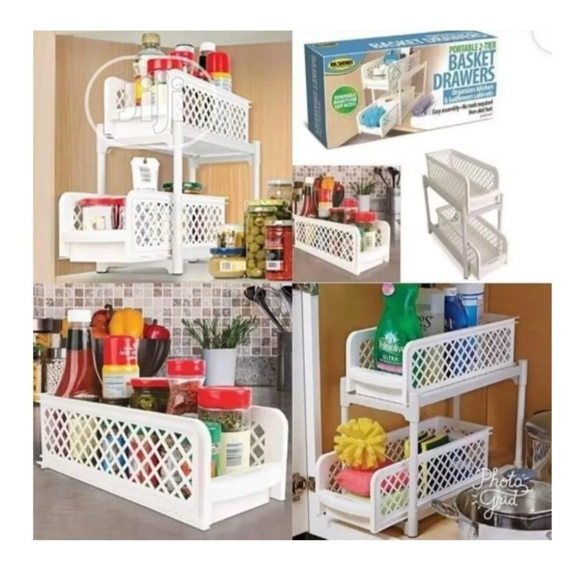 ORGANIZADOR PALMERS BAÑO COCINA CAJÓN EXTRAIBLE ALMACEN RONDON - 4
