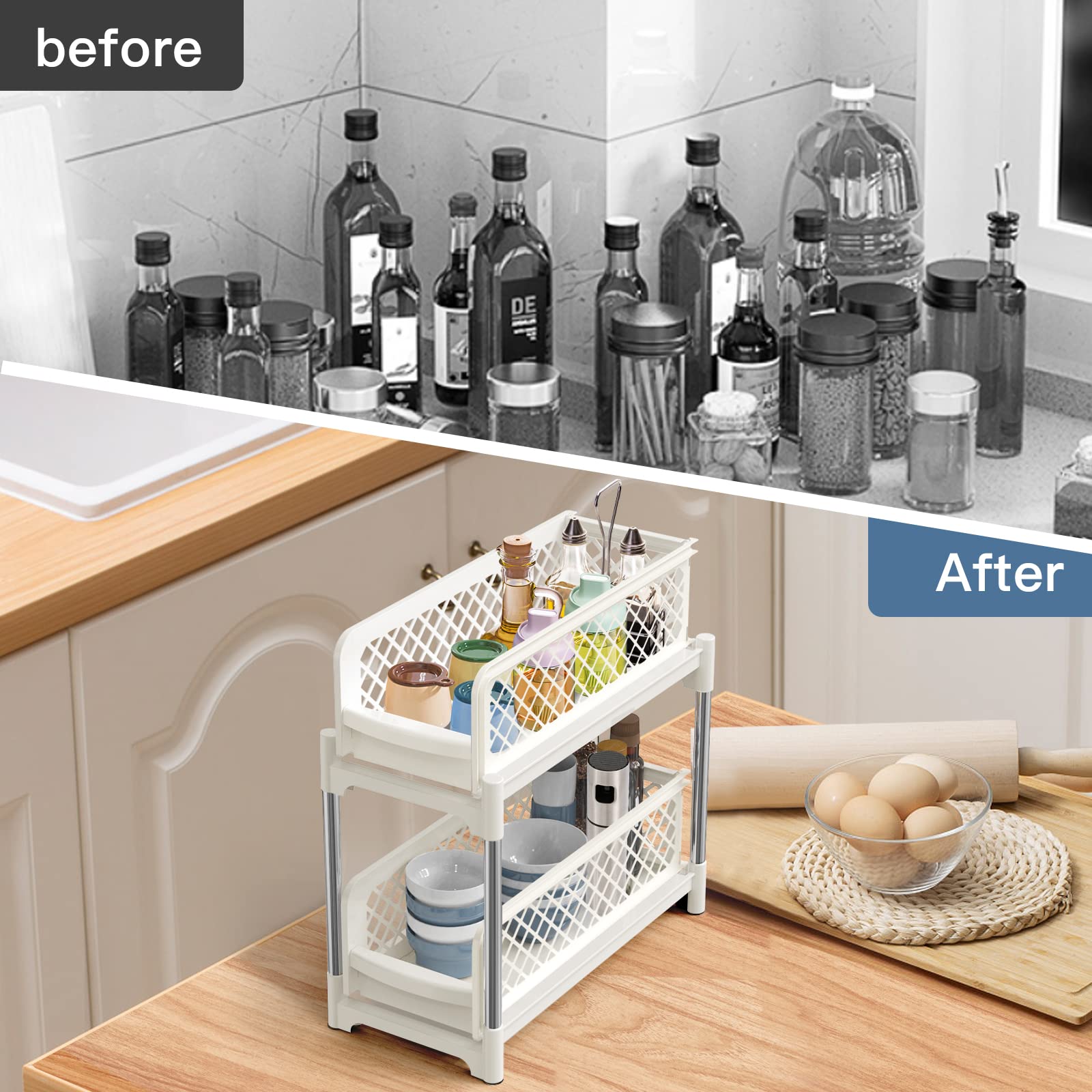 ORGANIZADOR PALMERS BAÑO COCINA CAJÓN EXTRAIBLE ALMACEN RONDON - 8