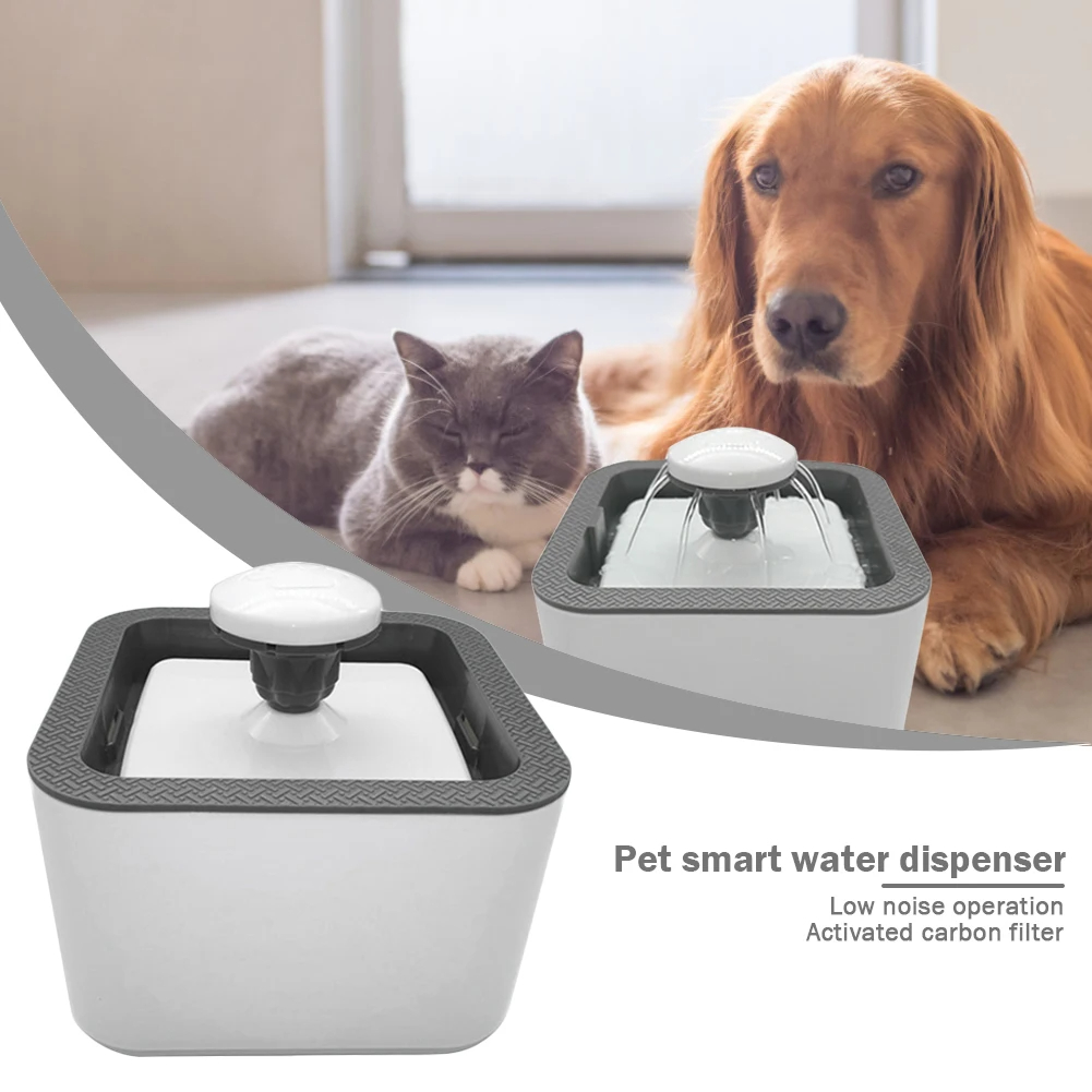 BEBEDERO PERROS GATOS ELÉCTRICO USB RONDON PALMERS FUENTE - 6