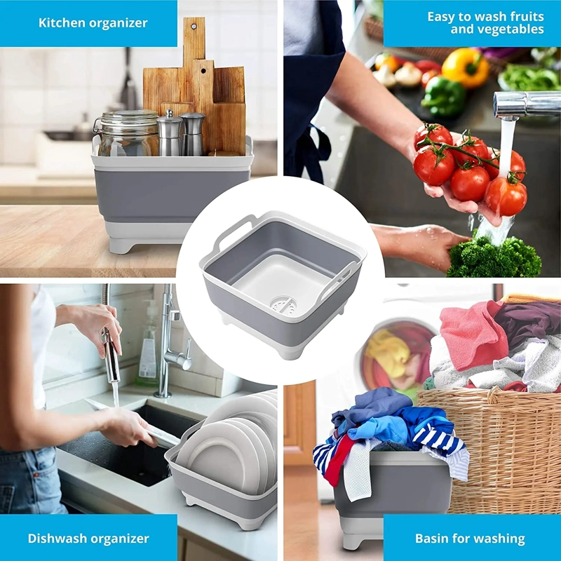 ORGANIZADOR ALMACENAMIENTO COCINA PLEGABLE PORTATIL RONDON - 1
