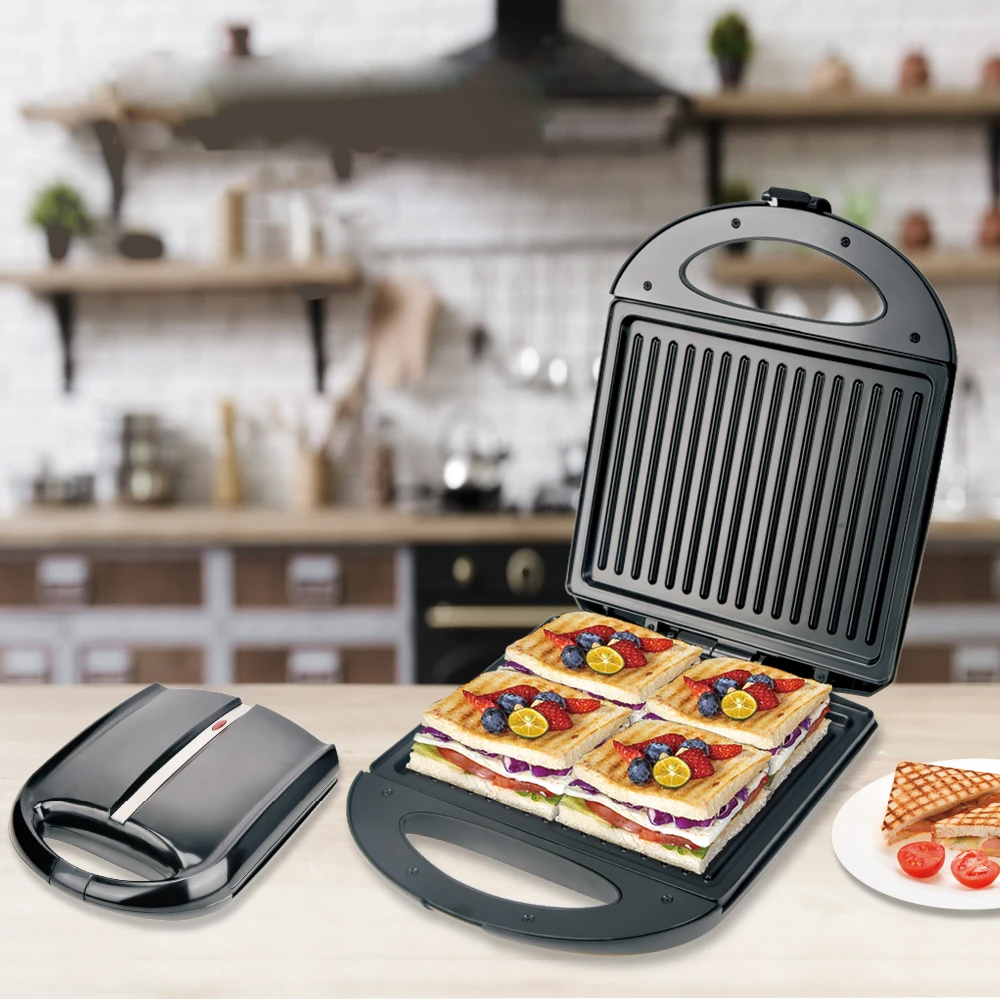 SANDWICHERA MÁQUINA HUEVOS ELÉCTRICA MULTIFUNCIÓN RONDON - 1