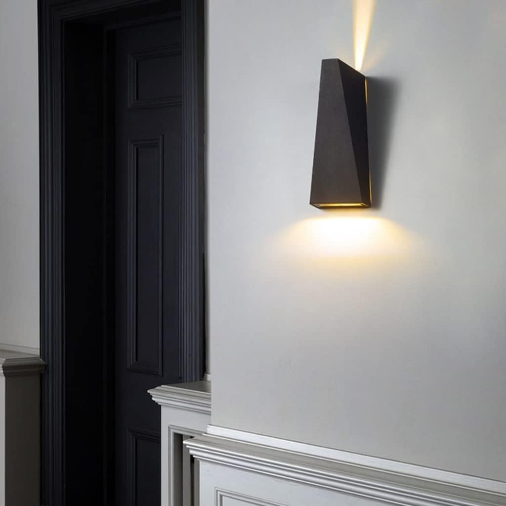 LAMPARA PARED LED DECORATIVA TRIANGULO ILUMINACION RONDON - 2