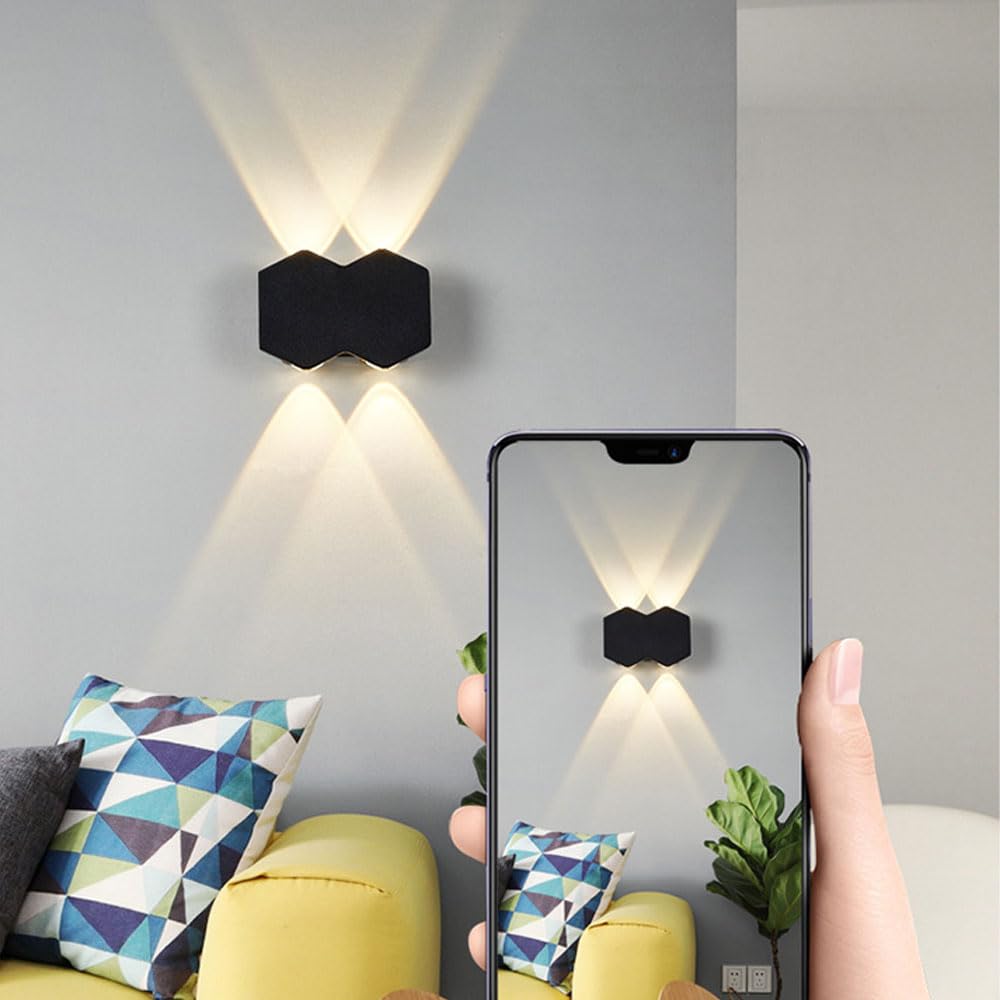 APLIQUE PARED MINIMALISTA HOGAR ILUMINACION CALIDAD RONDON - 8