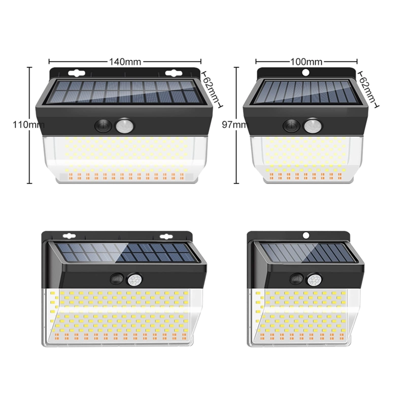 LÁMPARA SOLAR 100FIT NUEVO EXTERIOR ILUMINACIÓN LED INALÁMBRICA RONDON - 9