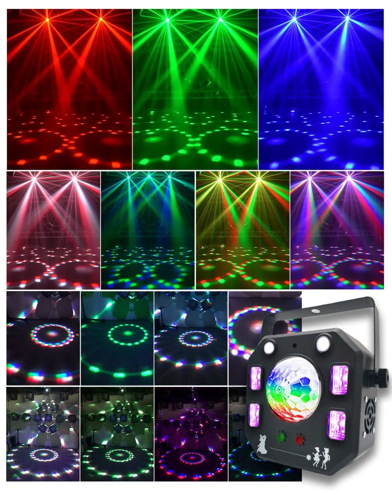 LUCES ESCENARIO DJ LED PROFESIONAL FIESTA COLORES RONDON - 2