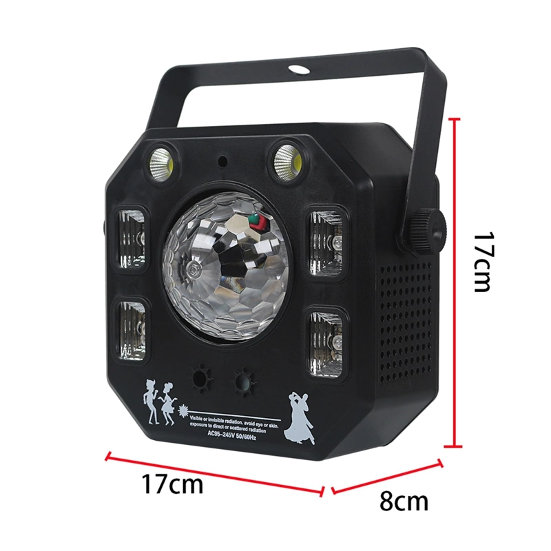 LUCES ESCENARIO DJ LED PROFESIONAL FIESTA COLORES RONDON - 6