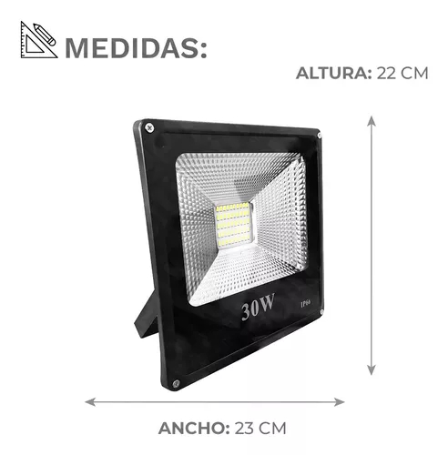 REFLECTOR LUZ BLANCA ILUMINACION EXTERIOR ELECTRICA RONDON - 2