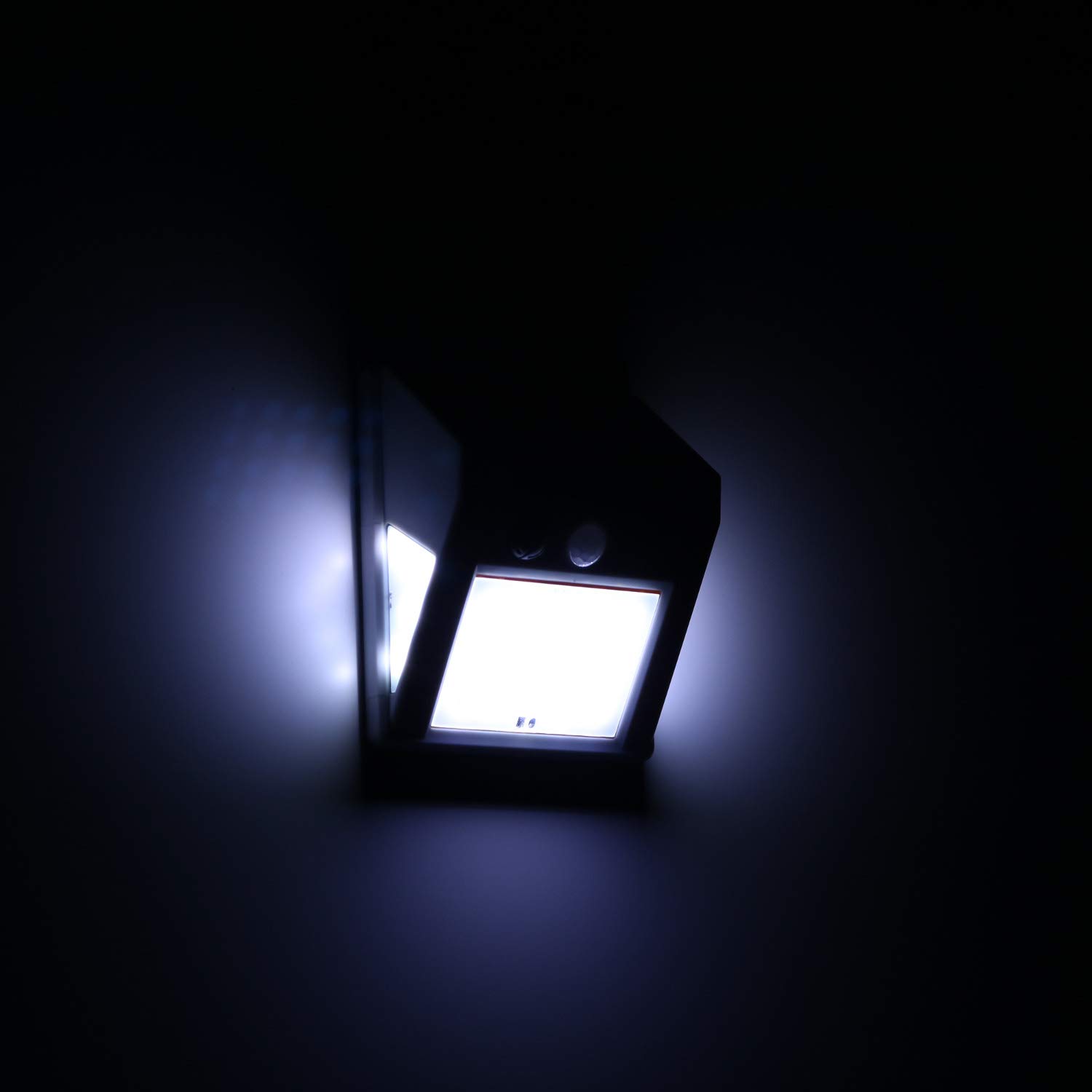 FOCO 20 LED SOLAR SENSOR MOVIMIENTO EXTERIOR HOGAR RONDON - 8