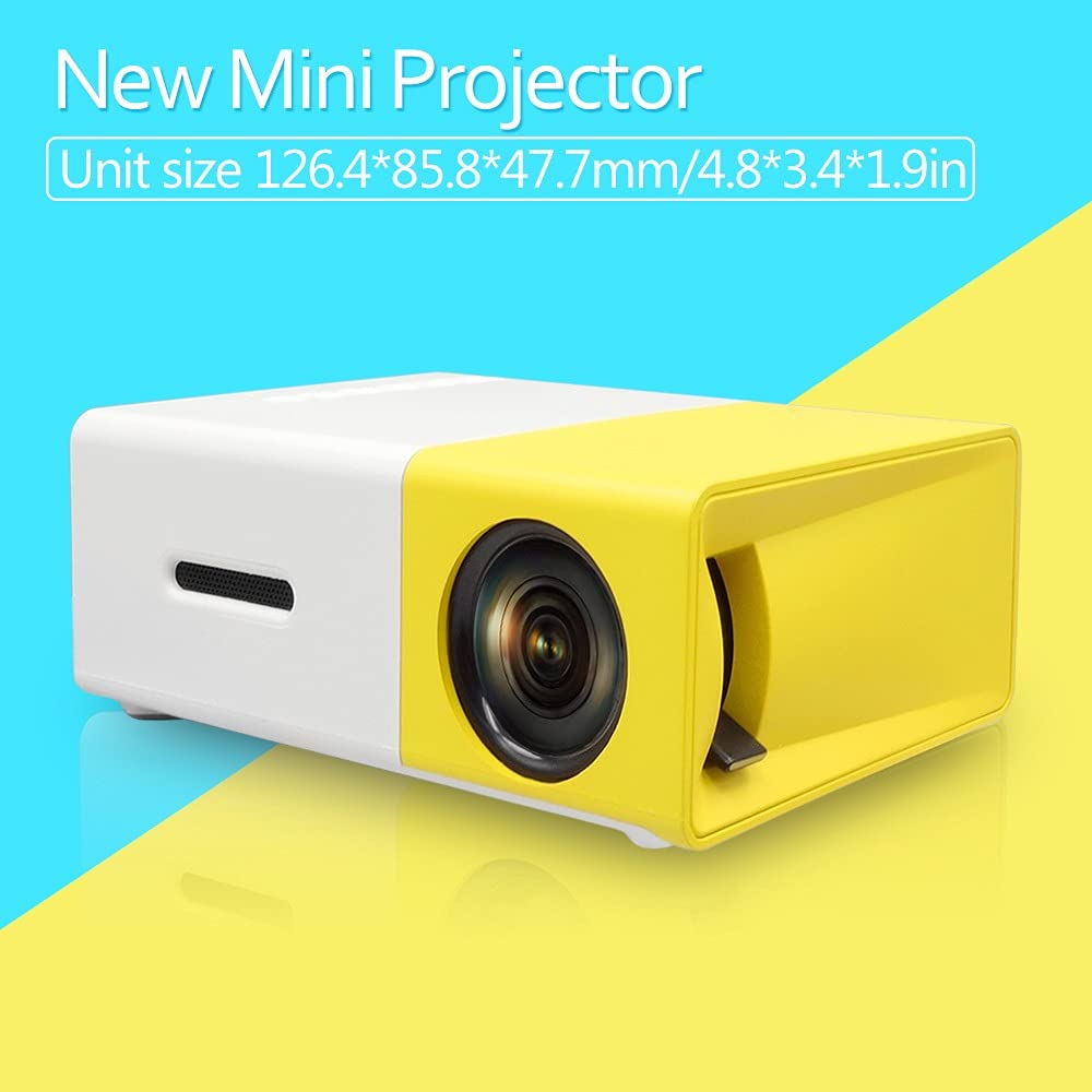 PROYECTOR 100HC MINI ALTA DEFINICION HOGAR VIDEO RESOLUCION RONDON - 6