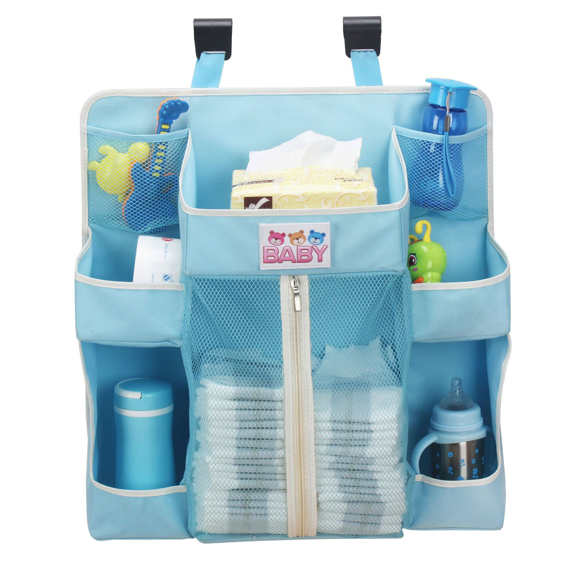 ORGANIZADOR INSIGHT BEBÉ PORTÁTIL PLEGABLE DESMONTABLE COLGAR RONDON MULTICOLOR - 2